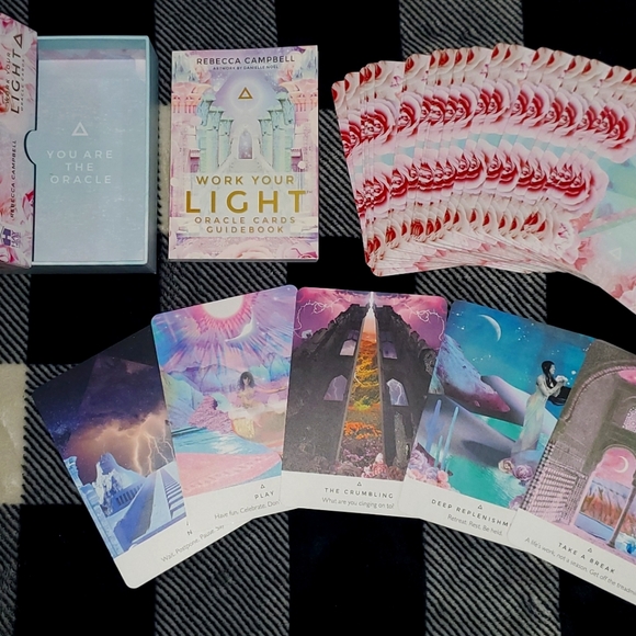 Work Your Light 44-card Oracle Tarot Card Deck by Rebecca Campbell - Picture 3 of 4